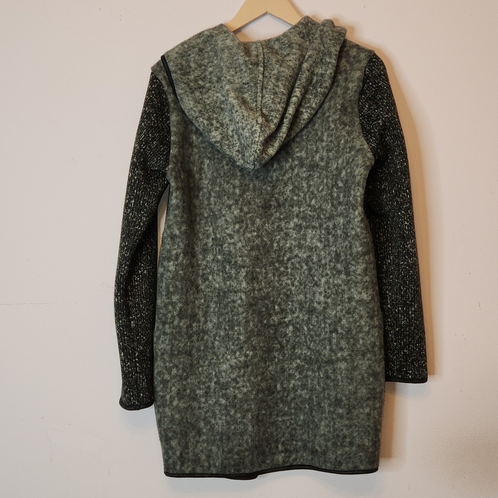 CAPOTE Riley Hooded Jacket Long Sleeve Tunic Length, size M - Picture 5 of 13